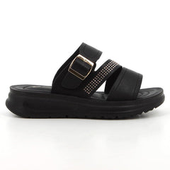 Pierre Cardin Ladies Andaz Black Sandals