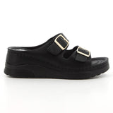 Pierre Cardin Ladies Blair 2 Black Sandals