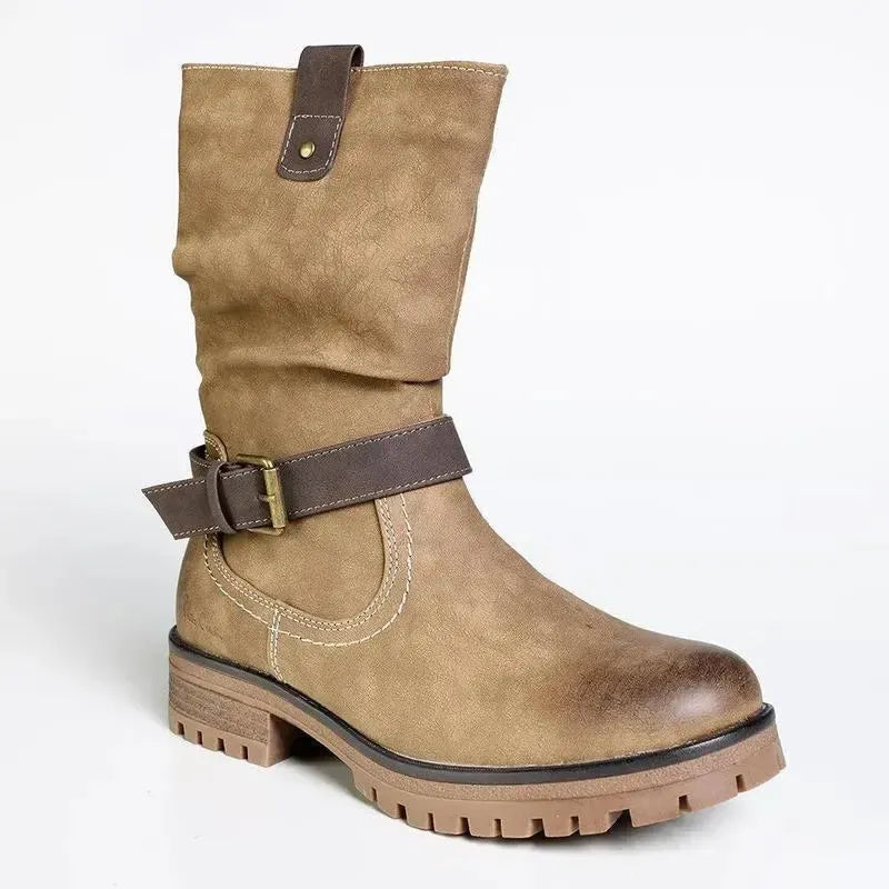 Pierre Cardin Ladies CaldaBoots In Taupe