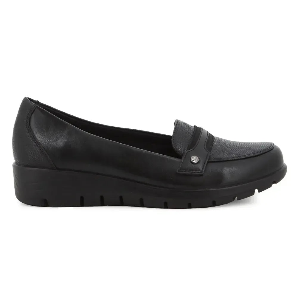Pierre Cardin Womens Corinne 1 Ladies Shoes In Black