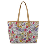 Pierre Cardin Womens Elodie Floral Tote Bage In Floral Multi