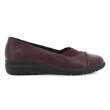 Pierre Cardin Womens Emma 1 Ladies Shoes In Burgandy