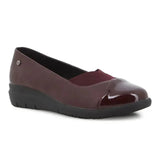Pierre Cardin Womens Emma 1 Ladies Shoes In Burgandy