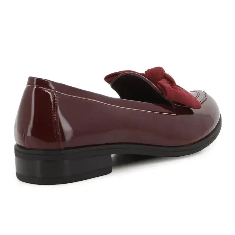 Pierre Cardin Ladies Leandra Shoes In Bordeaux