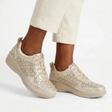 Pierre Cardin Womens Rose 2 Sneakers In Beige