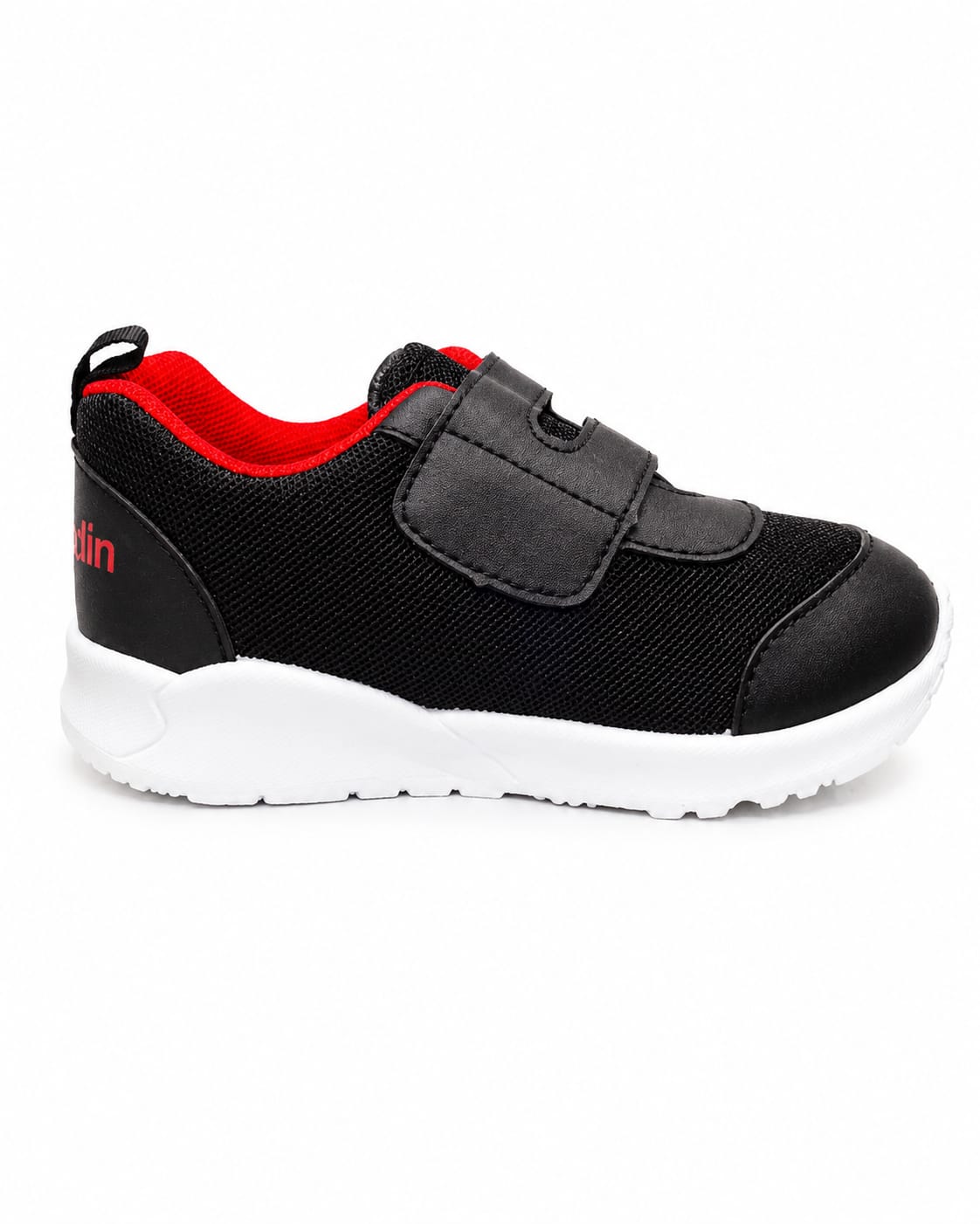 Pierre Cardin Boys Jude Baby Sneakers In Black/Red/White