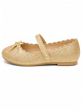 Pierre Cardin Girls Lexi Ballerina Pumps In Gold
