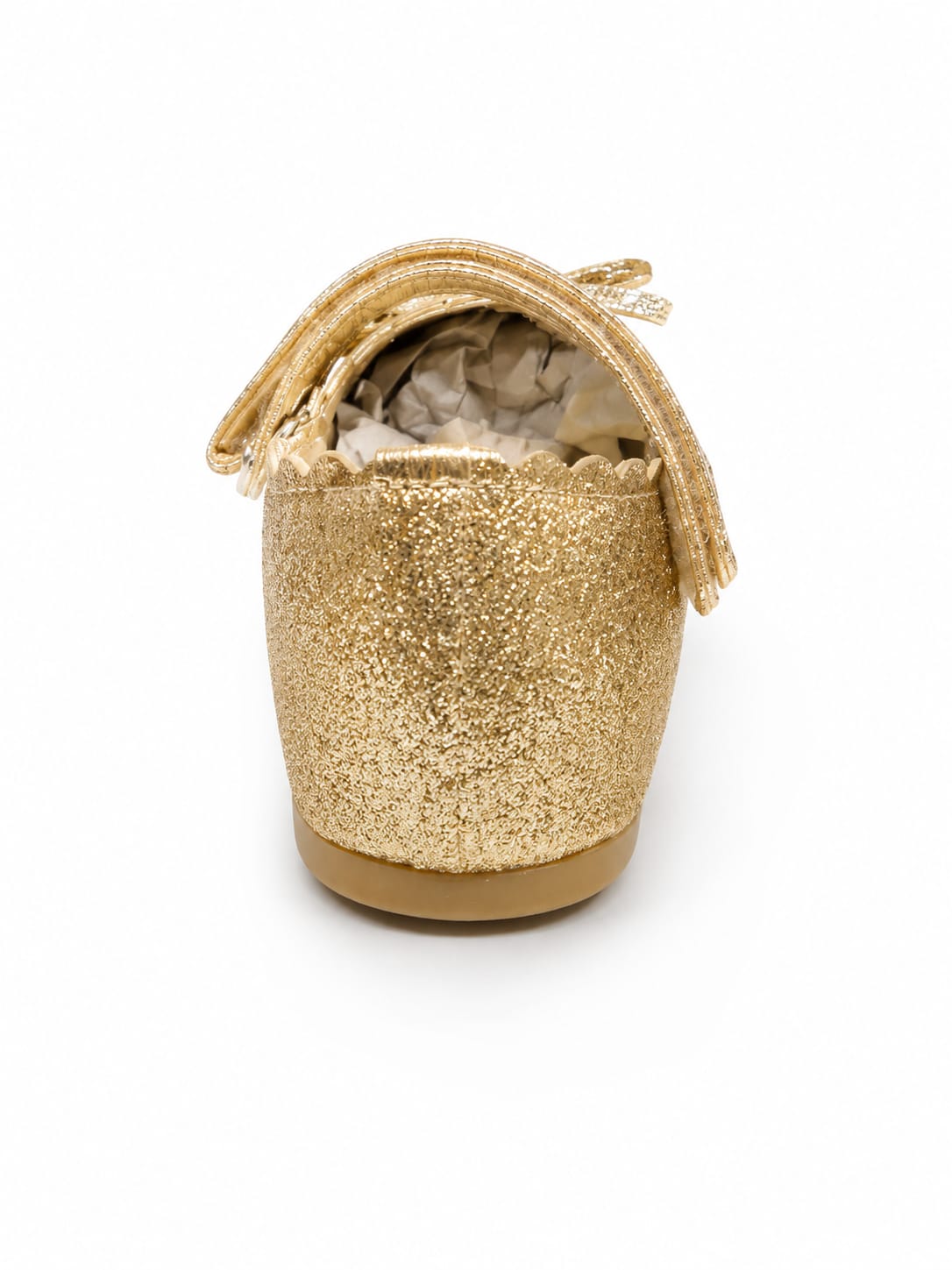 Pierre Cardin Girls Lexi Ballerina Pumps In Gold