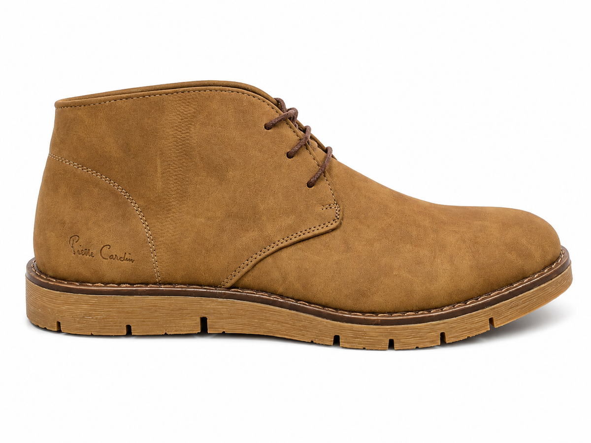 Pierre Cardin Mens Legend Shoes In Tan