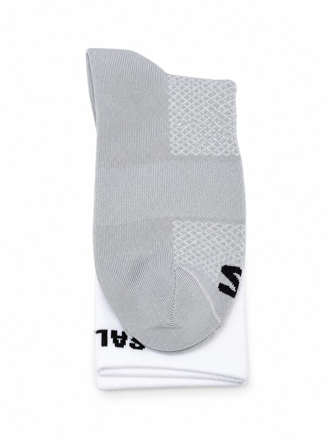 Salomon Mens Pulse Crew Lifestyle Socks In Sharkskin/Pink Glo