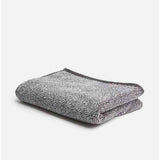 Linen House Plush Bath Mat In Charcoal Marle