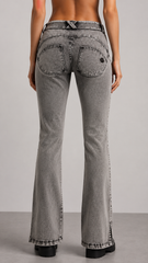 Freddy Womens Shaping Pant With Front Pocket J In Grey