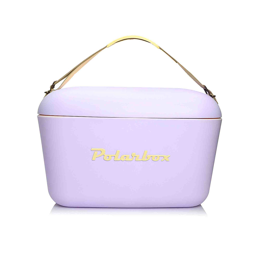Polarbox 12L Cooler With Strap In Purple And Orange