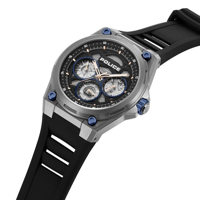 Police Mens Dominion Watch In Black