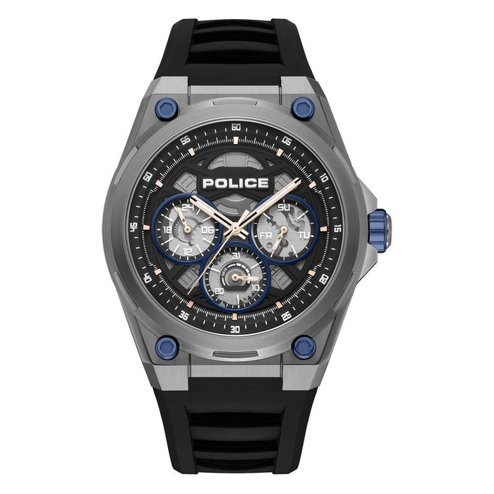 Police Mens Dominion Watch In Black