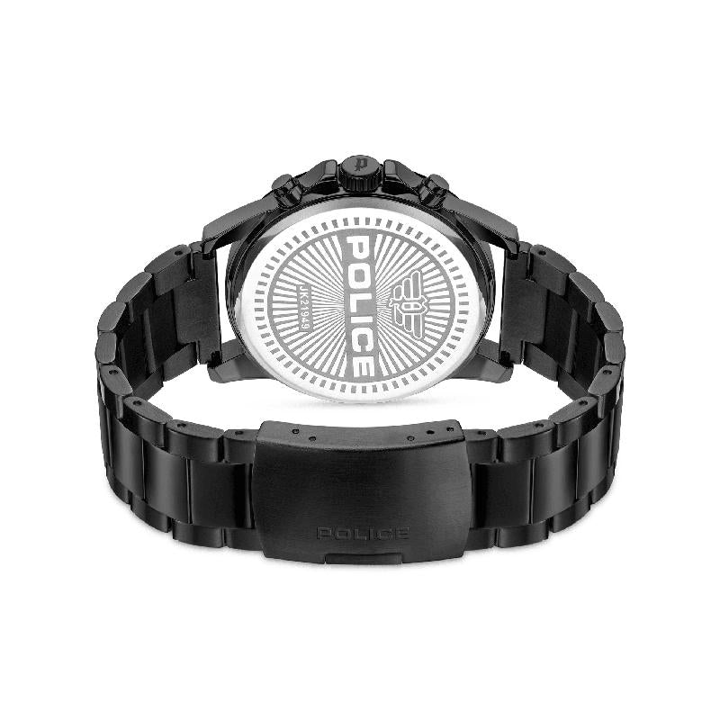 Police Black Case Dial Ss Strap