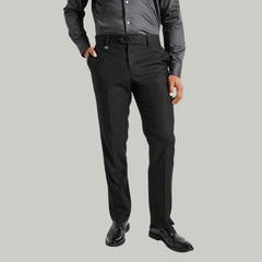 Polo Mens Custom Fit Trouser Black