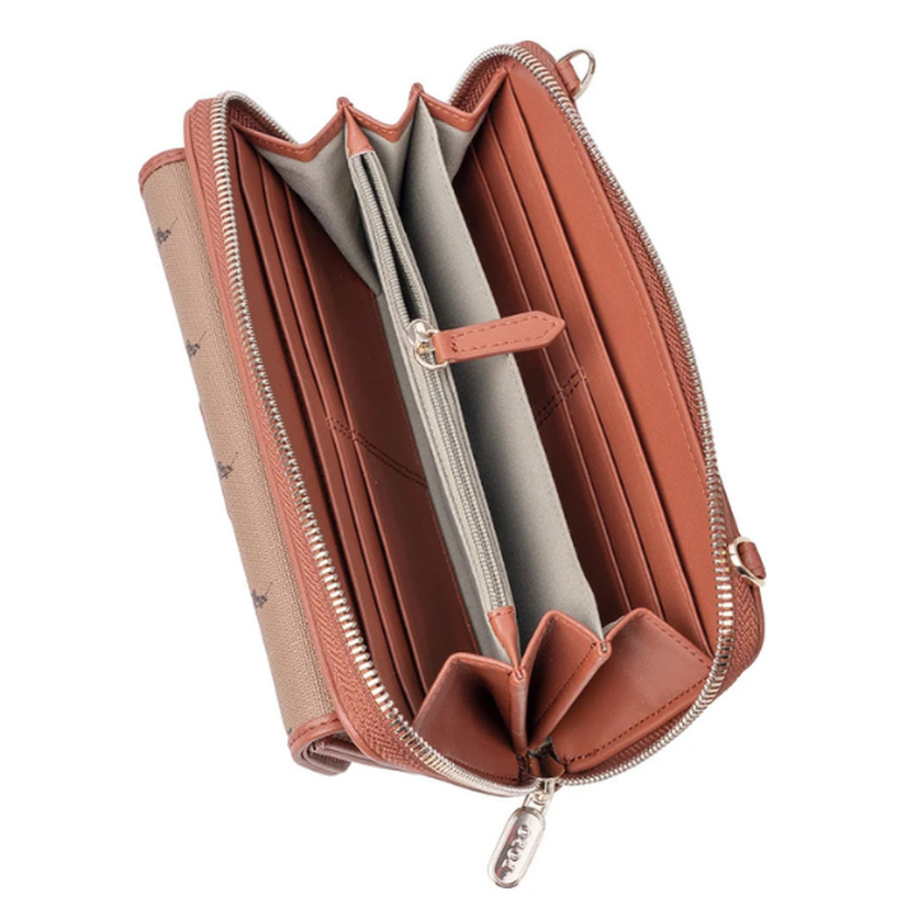 Polo Encore Smalls Phone Sling Purse In Camel