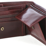 Polo Mens Kenya Billfold With Drivers Licence Wallet In Brown