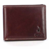 Polo Mens Kenya Billfold With Drivers Licence Wallet In Brown