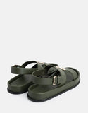 Polo Womens Moulded Trim Sandals In Green