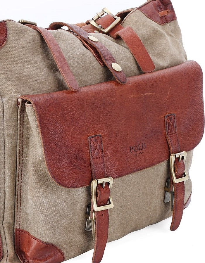 Polo Safari Satchel Olive