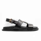 Polo Womens Moulded Trim Sandals In Black - Refined Edition