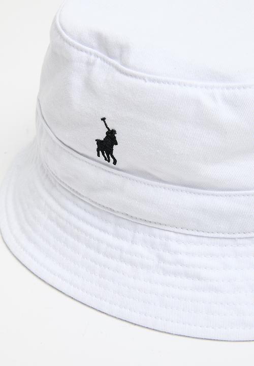 Polo Mens Sydney Twill Bucket Hat In White