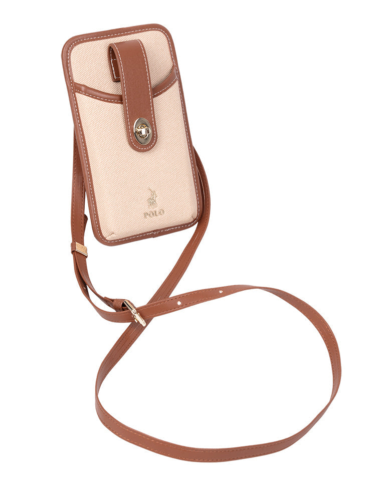 Polo Sahara Smalls Phone Sling Pos508 Tan