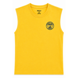 Polo Boys Bryan Crested Vest In Yellow