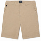 Polo Mens Essential Cotton Chino Short In Stone