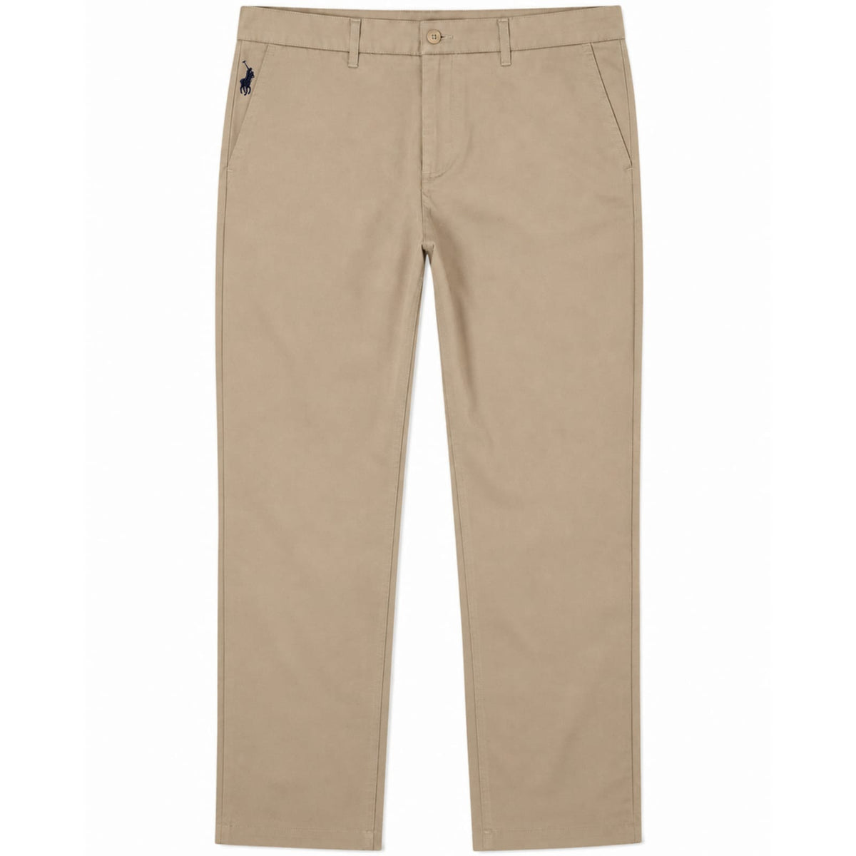 Polo Mens Essential Straight Leg Chino In Taupe