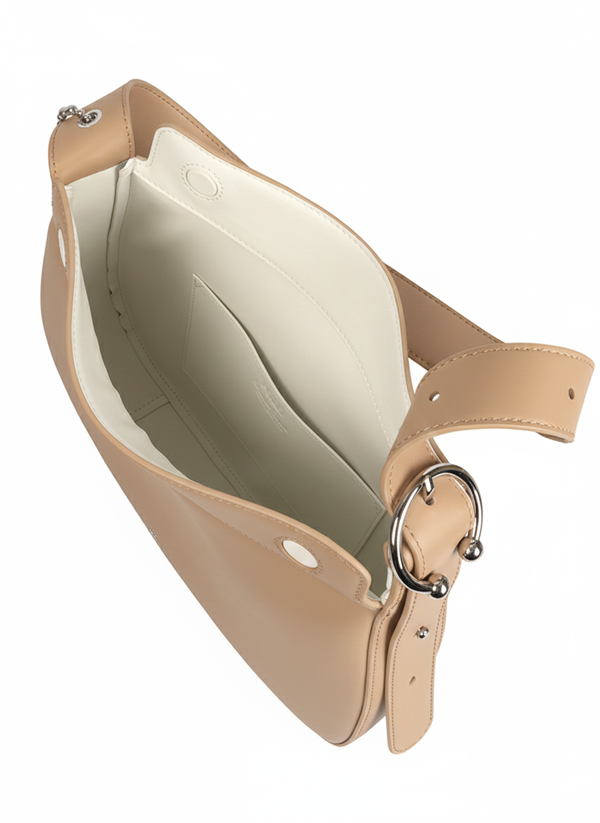 Polo Nova Hobo Bag In Latte