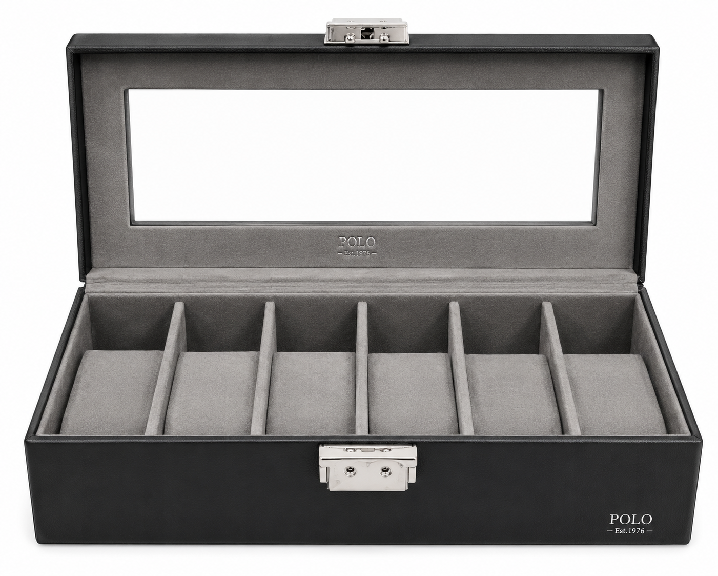Polo Watch Box In Black