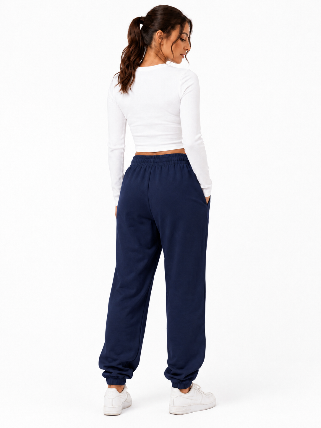 Polo Womens Sophia Jogger In Navy