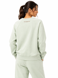 Polo Womens Sophia Long Sleeves Sweatshirt In Soft Aloe