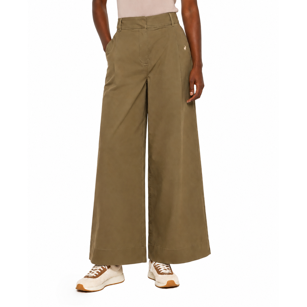 Polo Womens Kayla Safari Twill Pant In Olive