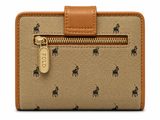Polo Womens Peninsula Small Tab Purse In Tan/Brown