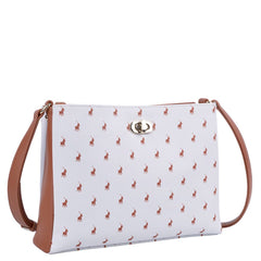 Polo Iconic Multi Compartment Sling White