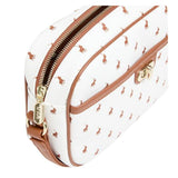 Polo Iconic Camera Bag With Turn Lock In White