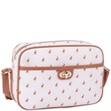 Polo Iconic Camera Bag With Turn Lock In White