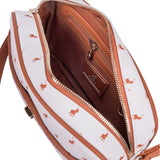 Polo Iconic Camera Bag With Turn Lock In White