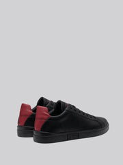 Replay Mens Polys Studio Shoes Black And Red