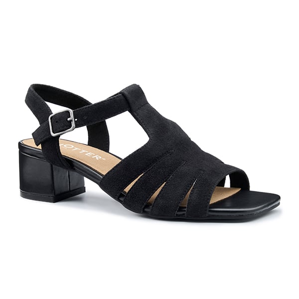 Hotter Ladies Portofino Shoes In Black