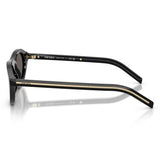Prada Pr Womens Sunglasses In Black & Light Gold