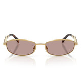 Prada Womens Sunglasses In Gold/Brown