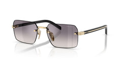 Prada Mens Sunglasses In Black And Gold