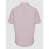 Pringle Mens Sam Printed Classic Short Sleeves Shirt In Pink Multi