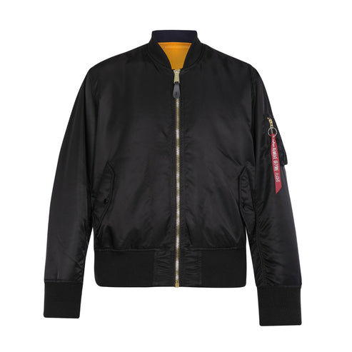 Alpha Industries Mens Ma-1 Classic Jacket In Black