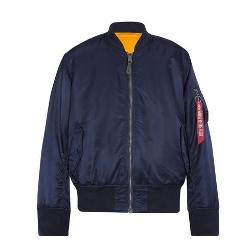 Alpha Industries Mens Ma-1 Classic Jacket In Blue